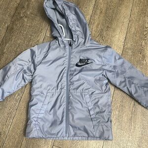 Nike Full Zip Jacket Fleece Lined Size 7